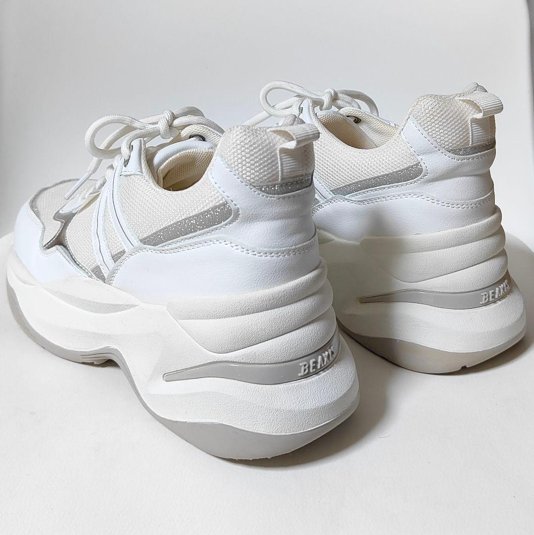 【美品】ビーアクシス BEAXIS ウエイトコア L 24.5㎝〜25.0㎝　白