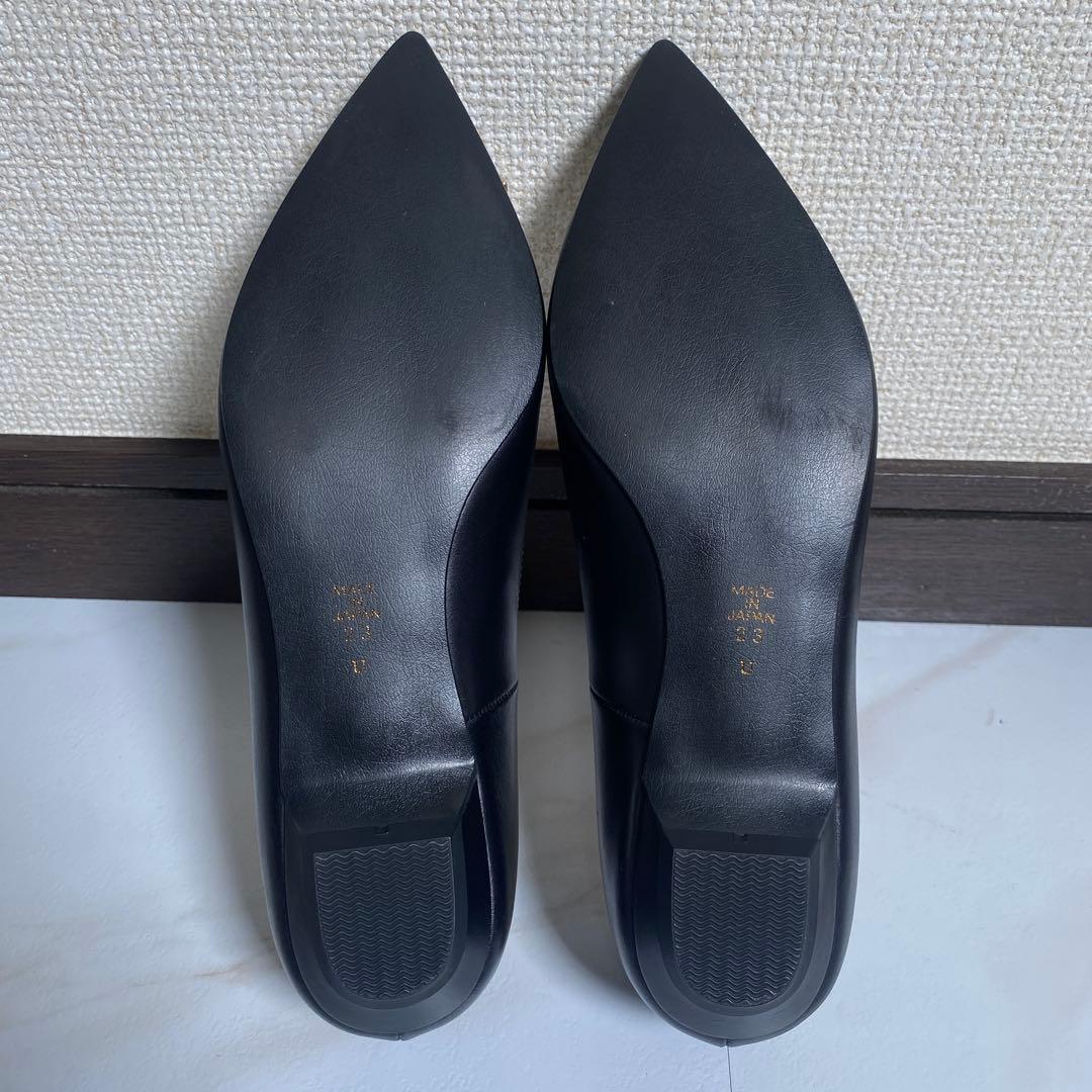 完売品♡ダイアナ メタルプレート ポインテッドトゥ フラットパンプス