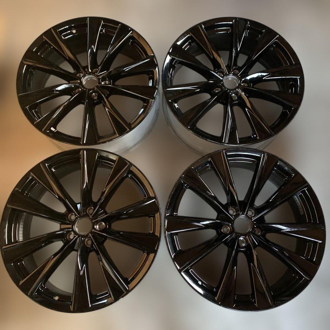 20インチアルミホイール4本セット　レクサス　NX F SPORT 中古品