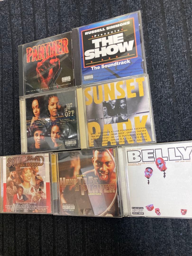 Hip Hop : R & B 1990年代 輸入盤 サントラ CD 7枚セット