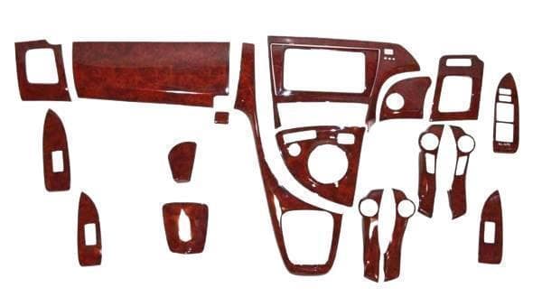 TOYOTA プリウスZVW30 3Dインテリアパネル 茶木目調 19P