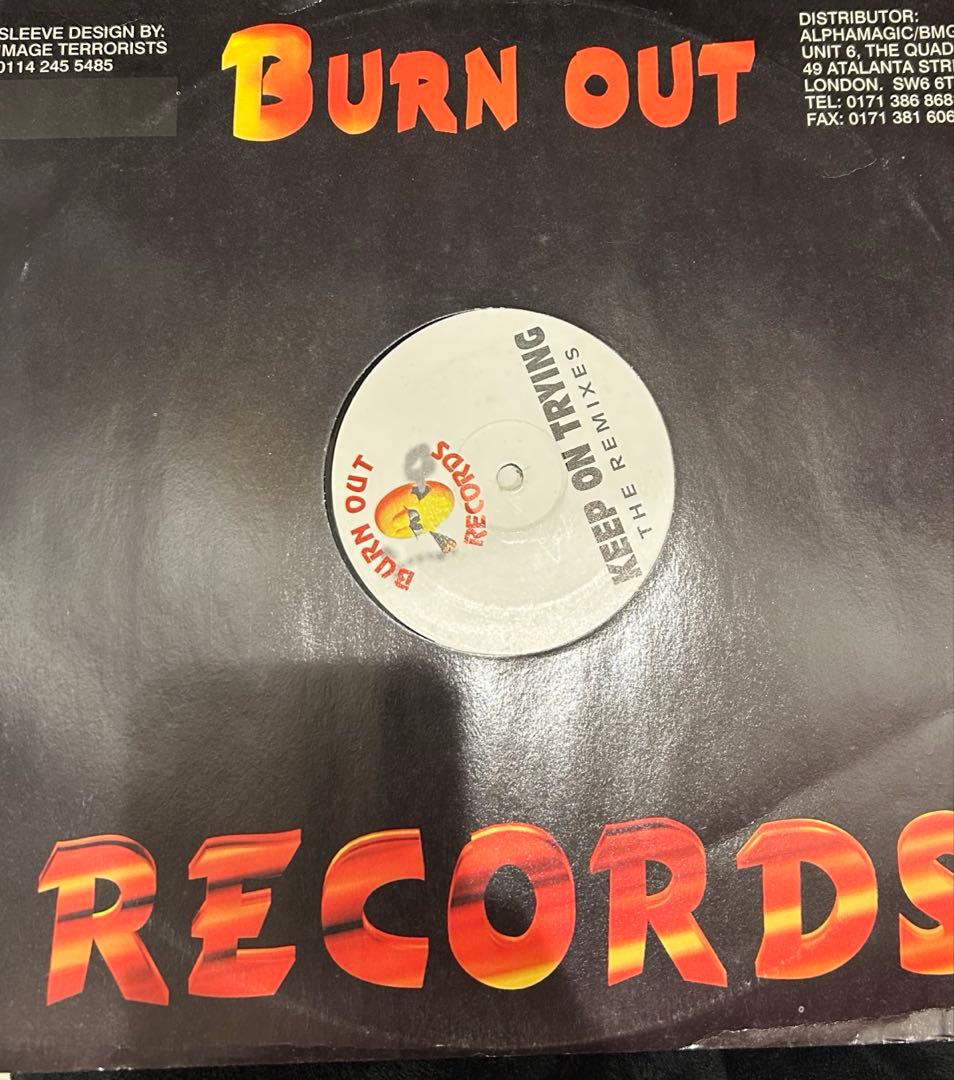 洋楽 Burn Out Records Keep On Trying