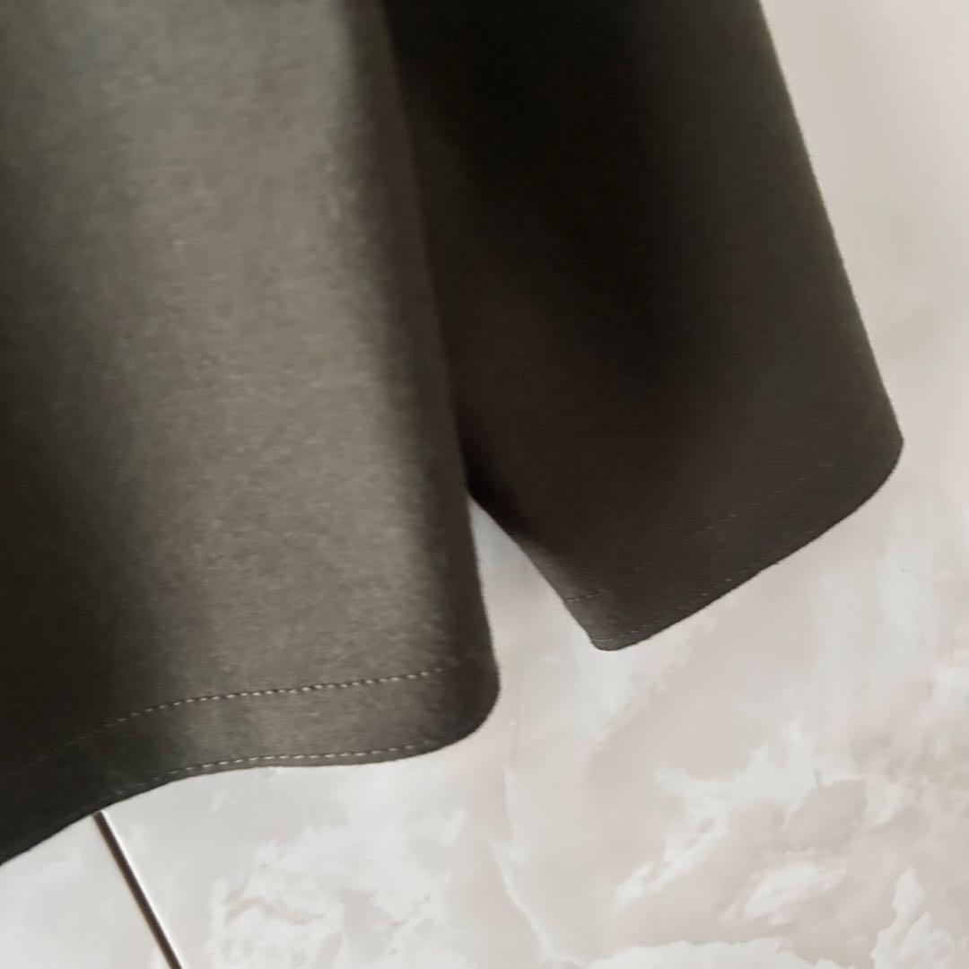 23区　圧縮ウールショートコート　カーキ　32