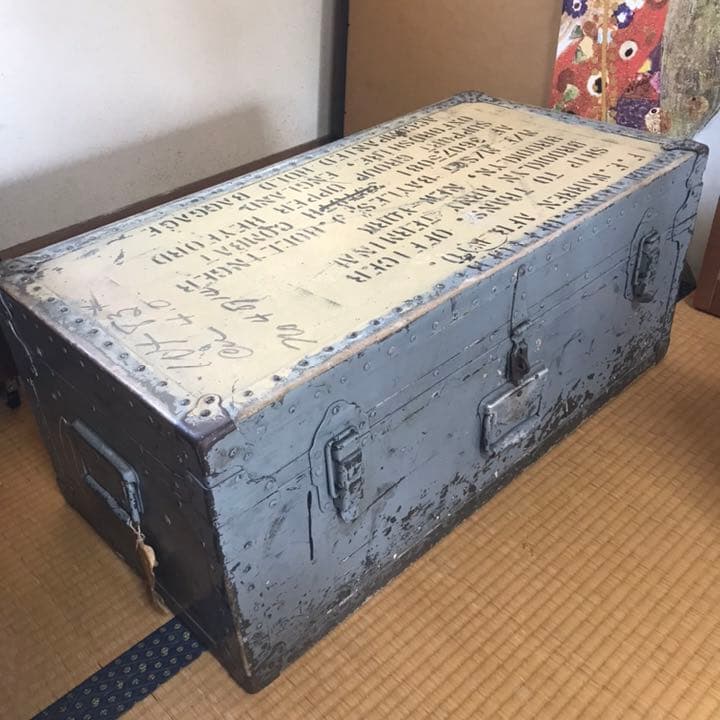 年始発送のみ　ヴィンテージローテーブル収納箱ソファ70年代アメリカ