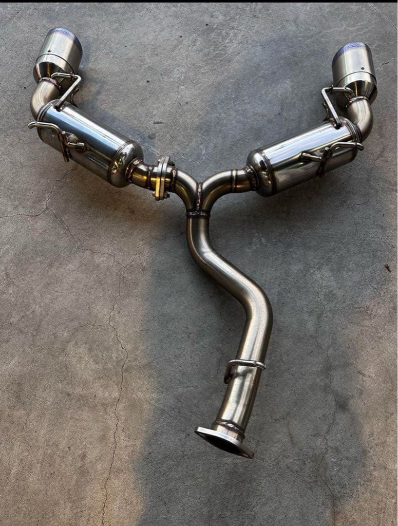 ロッソモデロ Zeek Ti マフラー 中間ストレート zn6