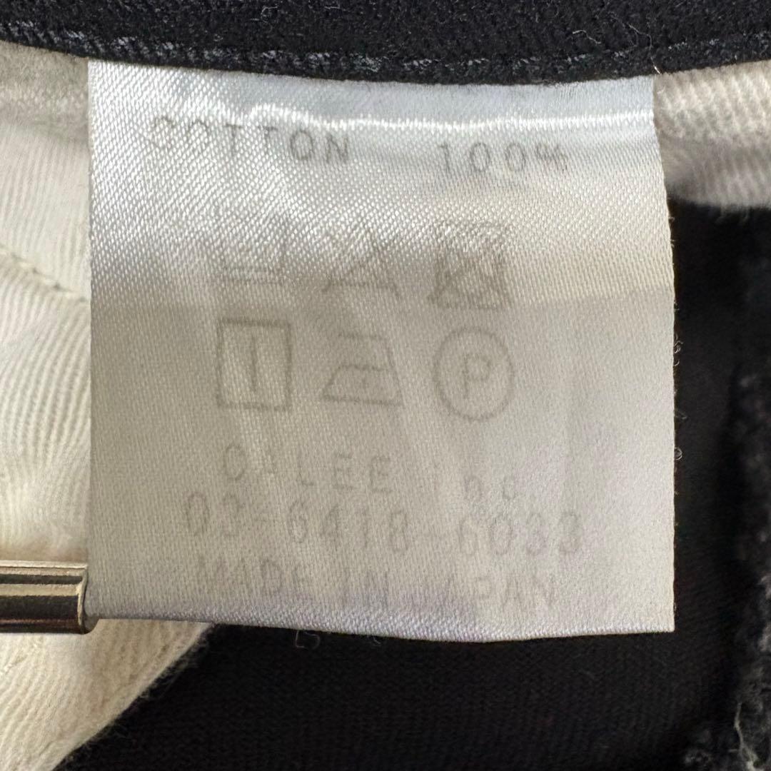 CALEE キャリー ワイドチノトラウザー ルードアメカジバイカー 黒 L