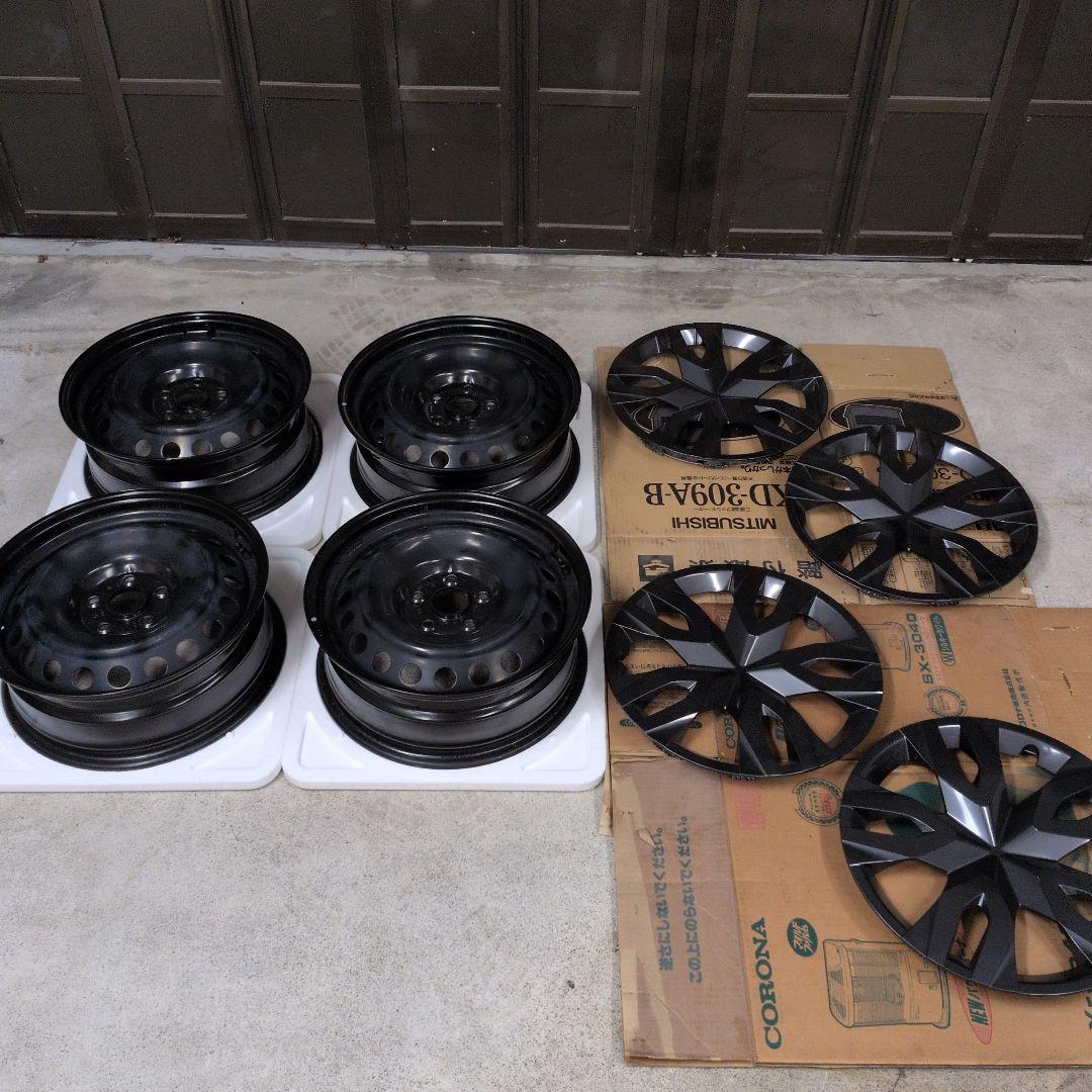 60プリウス　純正スチールホイール　17インチ