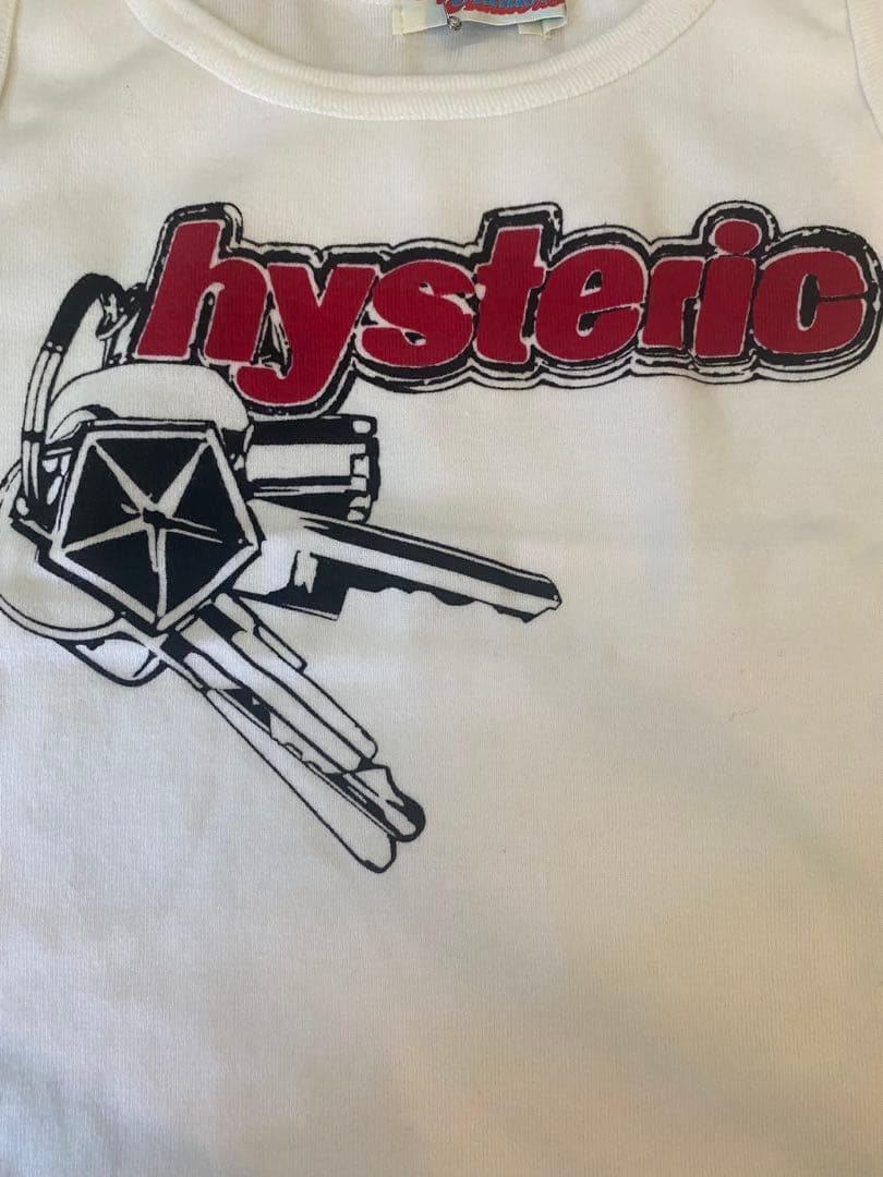 新品　初期　ヒステリックグラマー '90 グラフィックロゴ　タンクトップ　Y2K