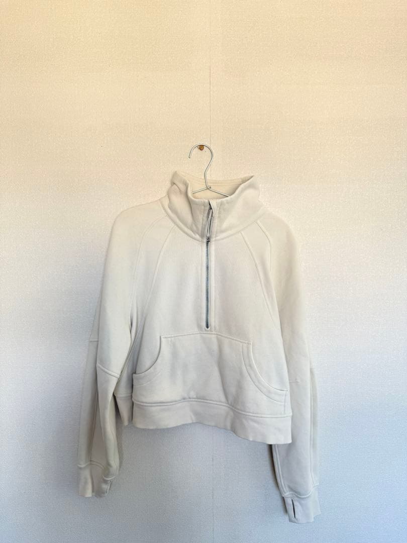 ルルレモン Scuba ファネルネックハーフジップ XS/S スウェット