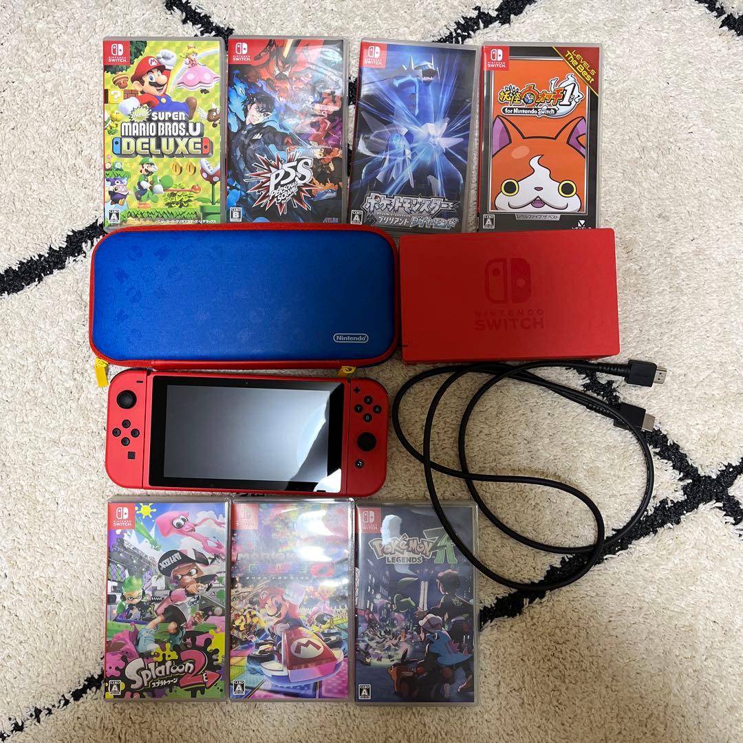 Switch本体➕カセットたち