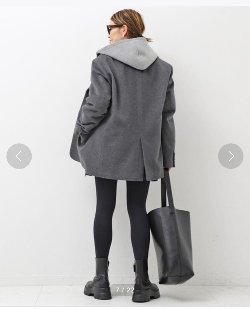 Deuxieme classe Dad Jacket コート　グレー