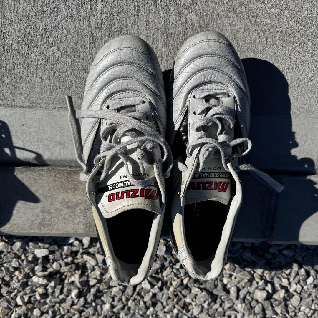 Mizuno サッカーシューズ シルバー