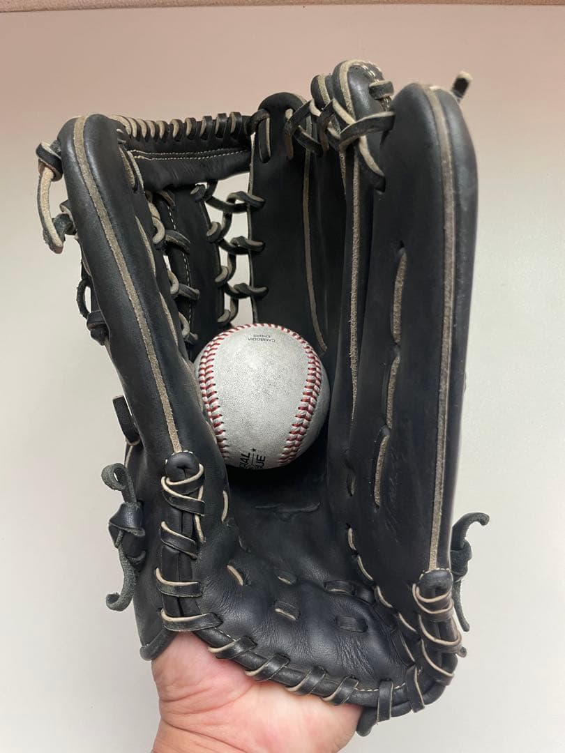 ミズノ　野球　グローブ　軟式　硬式　中学生　外野　グローバルエリートGA