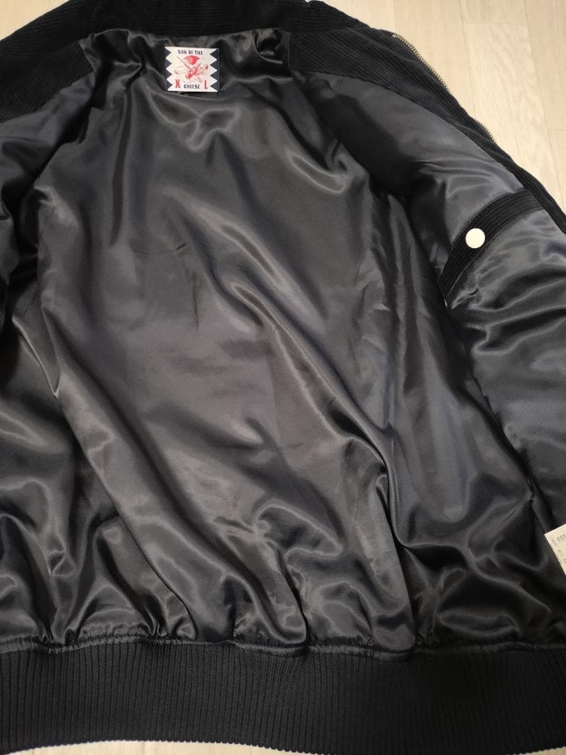 サノバチーズ /アート刺繍バーシティジャケット/SIZE XL/ビッグシルエット