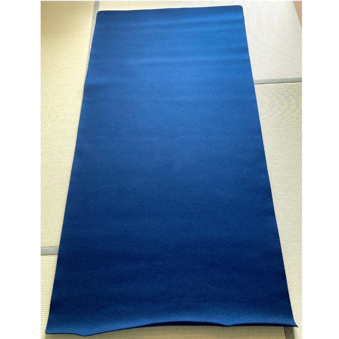 【日本フエルト工業株式会社】天壇毛氈 紺3本