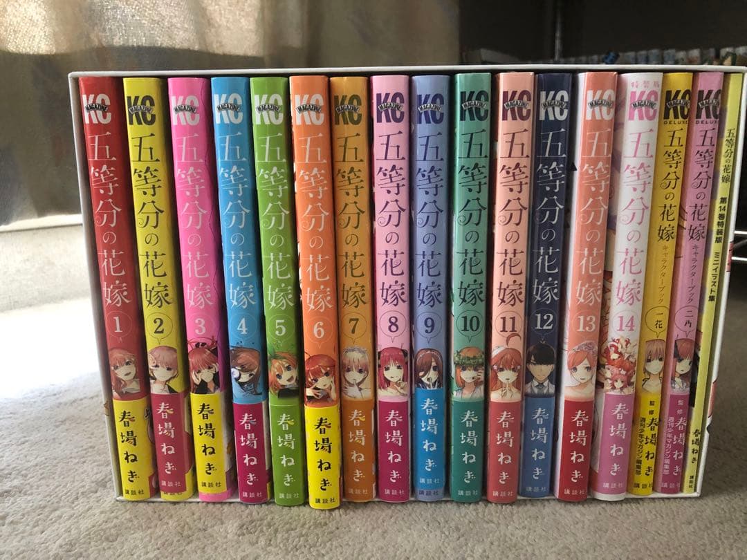 五等分の花嫁全巻、キャラクターブック　CD DVD