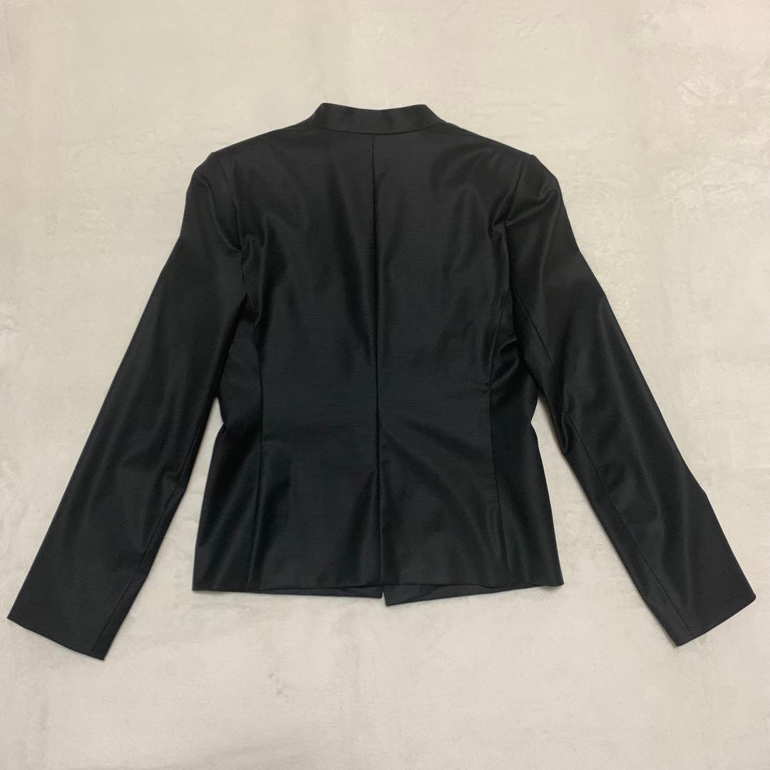 未使用級✨セオリーリュクス EXECTIVE ノーカラージャケット ブラック40