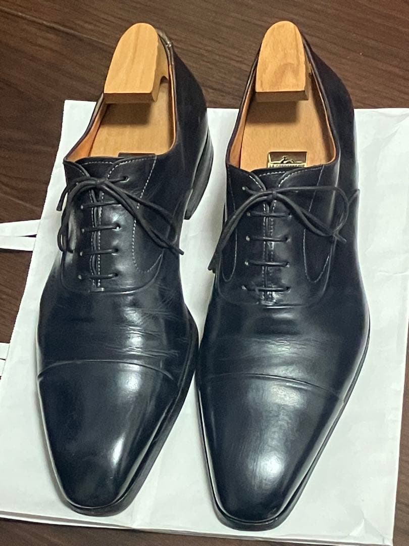 サントーニ　ネイビードレスシューズ