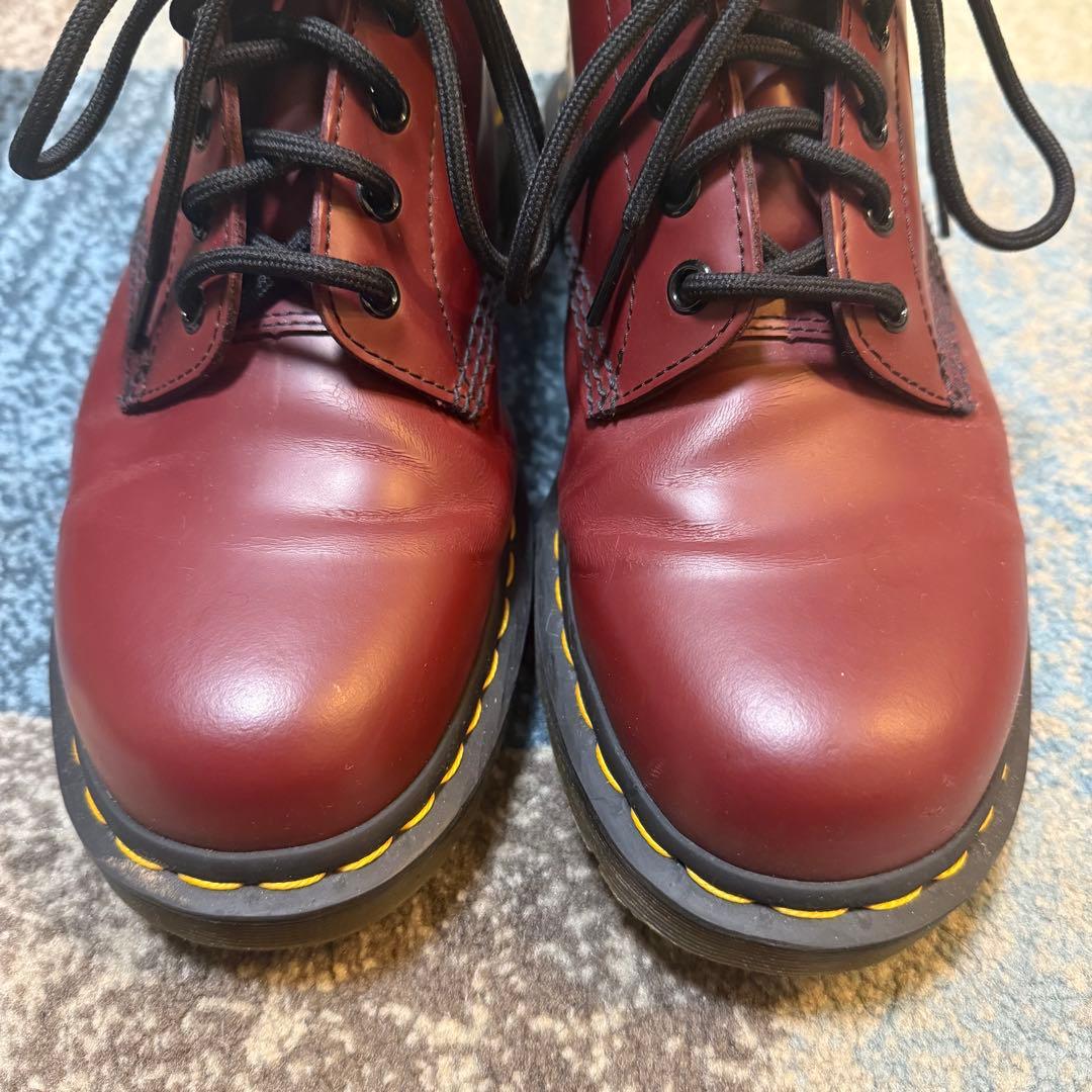 【再値下げ】Dr.Martens 8ホール 26.5cm UK8 チェリーレッド