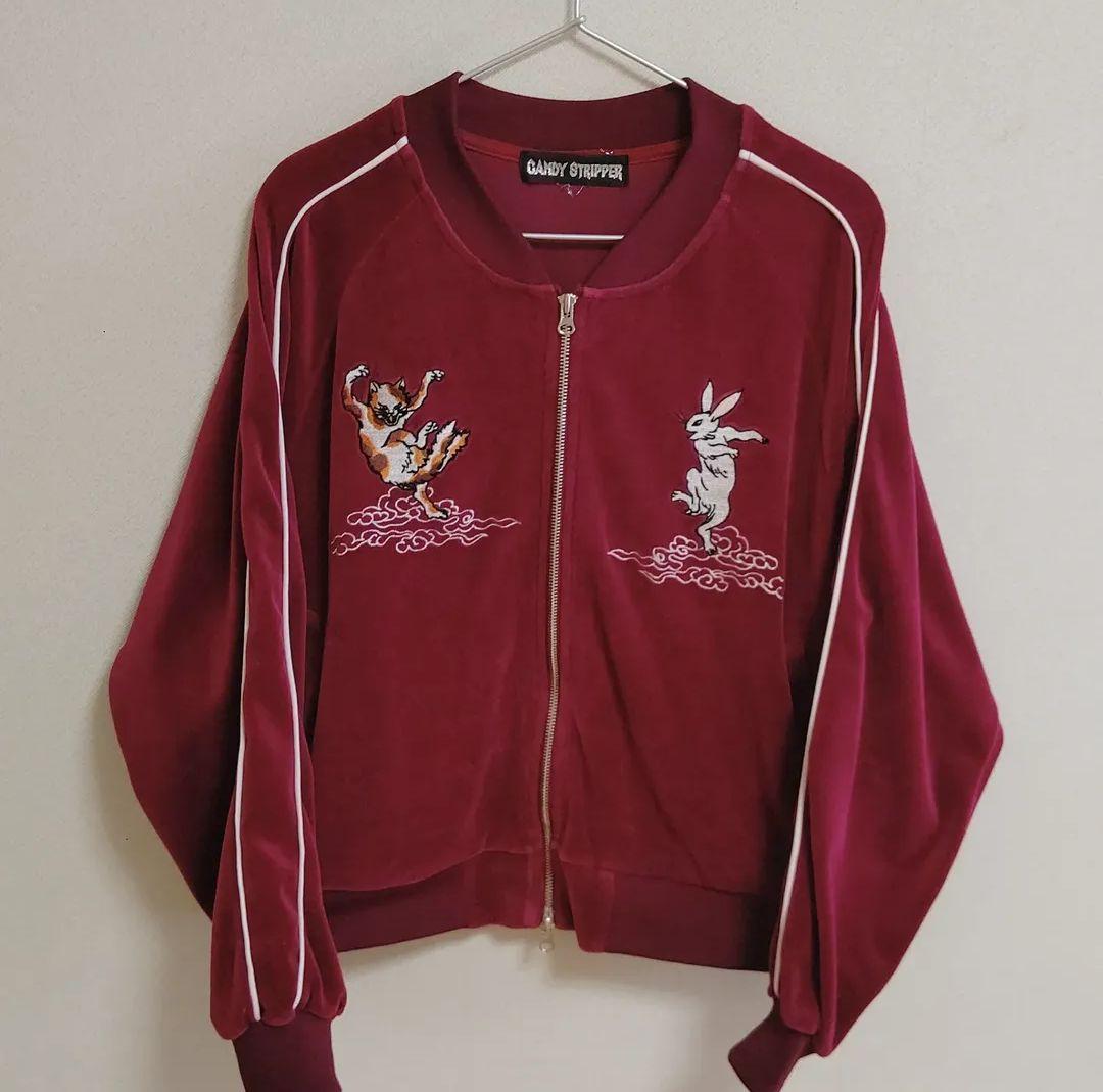 【CANDY STRIPPER】トラックジャケット(美品)