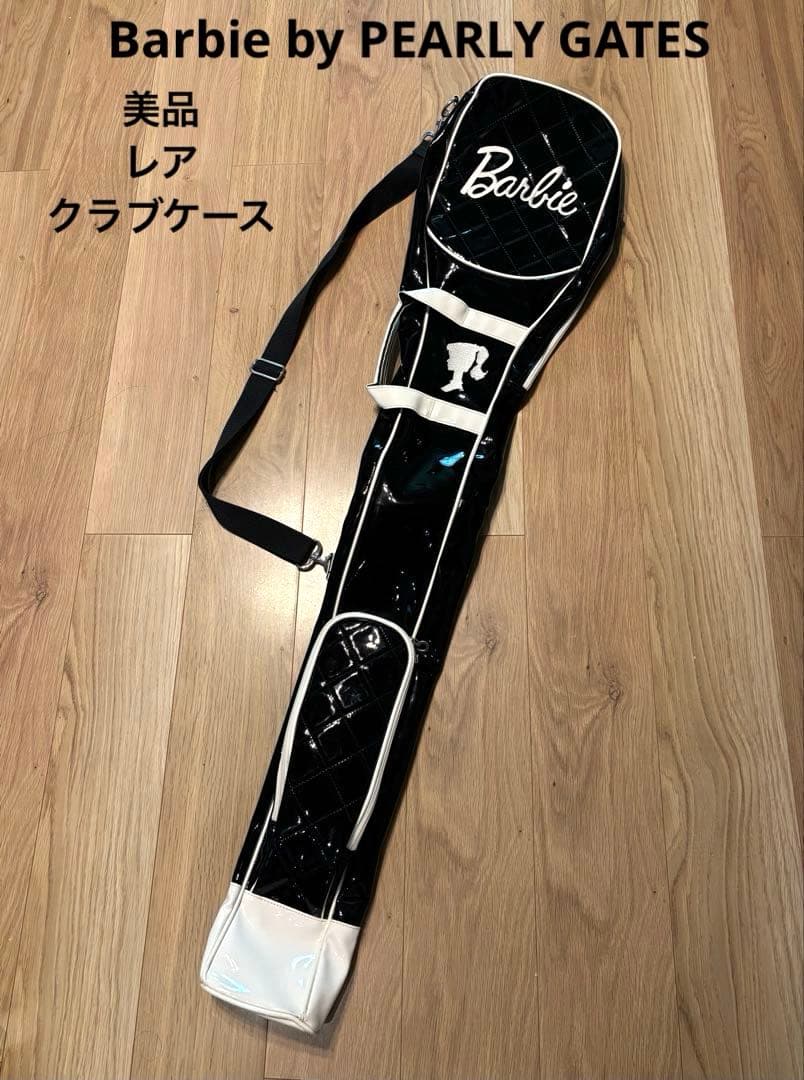 Barbie by PEARLY GATES クラブケース バッグ 黒 練習用