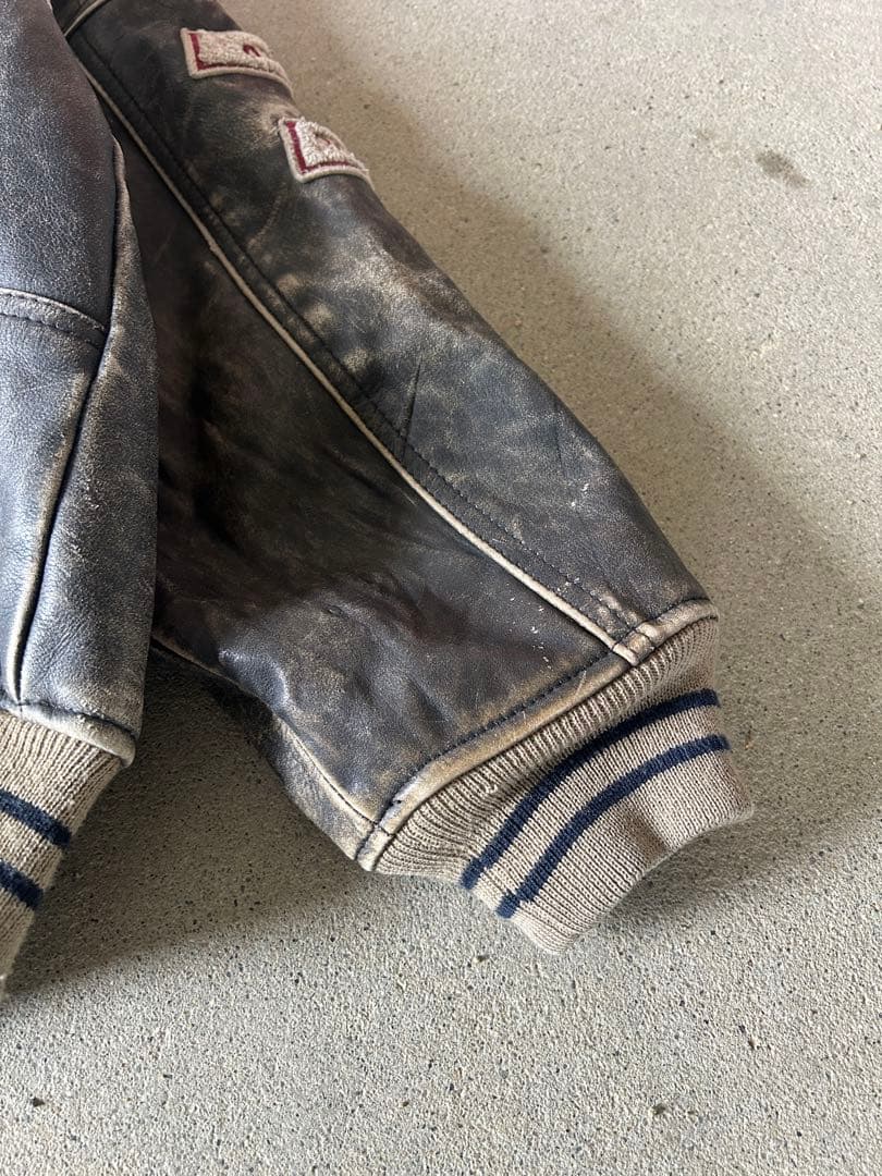 GERRY Cosby 90s ビンテージ 牛革 レザー スタジャン ジャケット