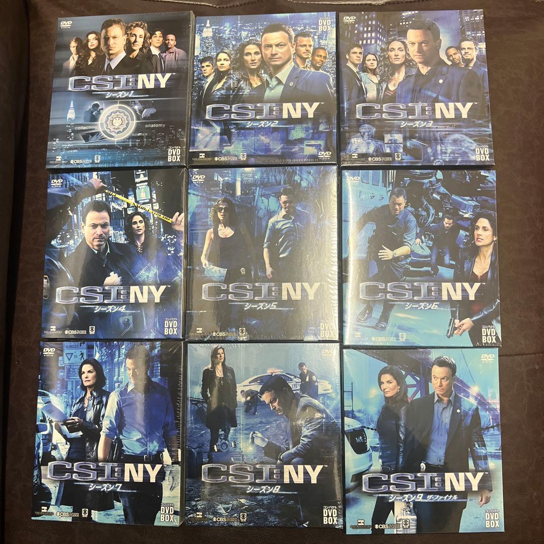 新品未開封 CSI:NY シーズン1〜9 全巻セット コンパクトDVD-BOX