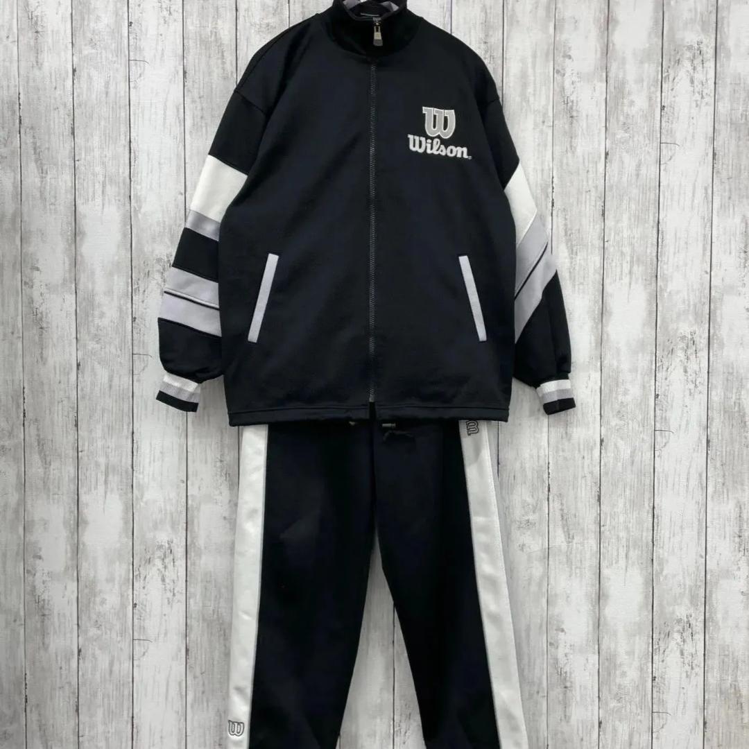 ☆ Wilson ☆ウィルソン セットアップ ビッグロゴ 90‘ｓ SS-S