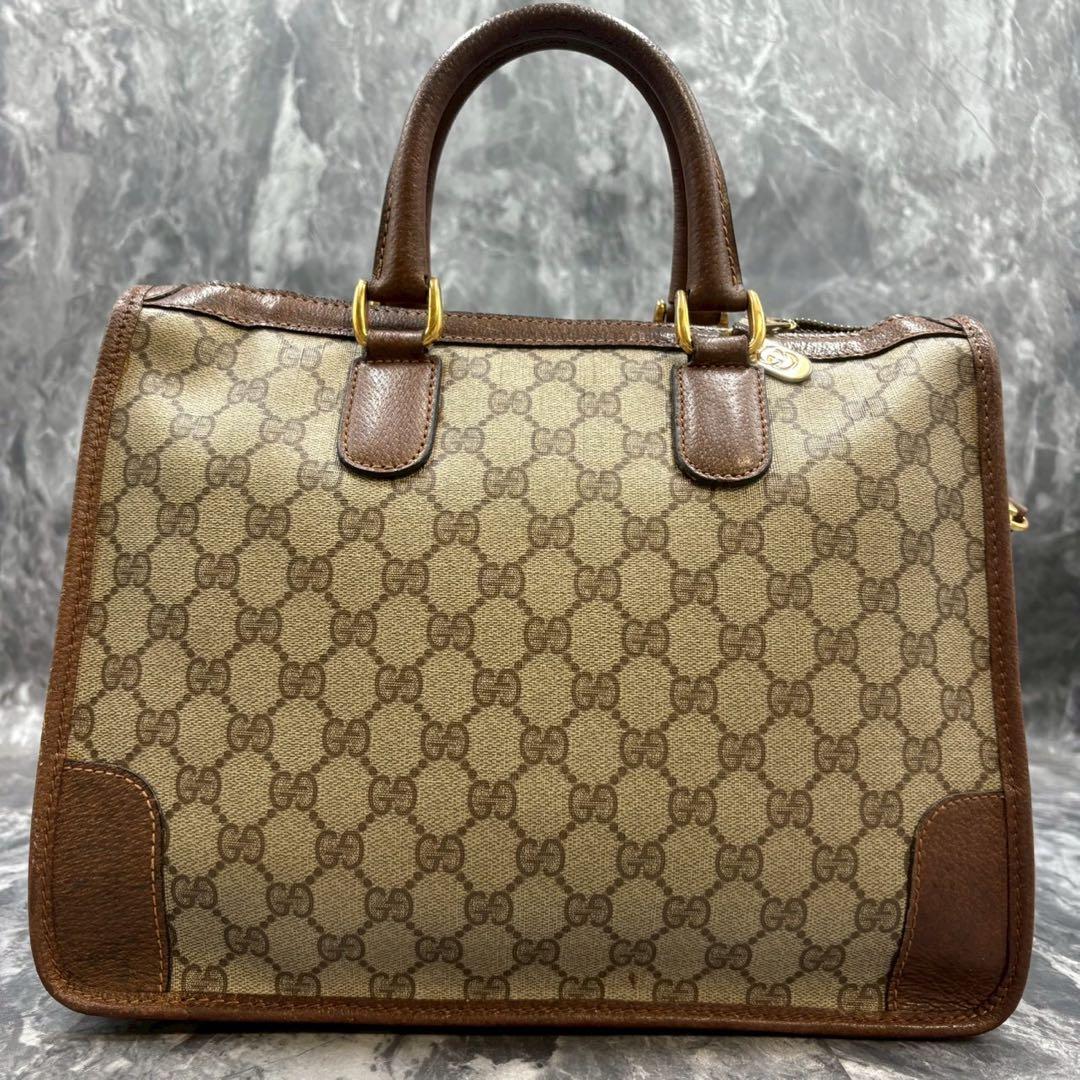 ✨美品✨GUCCI GG ショルダーバッグ 2way ハンド ブラウン ロゴ