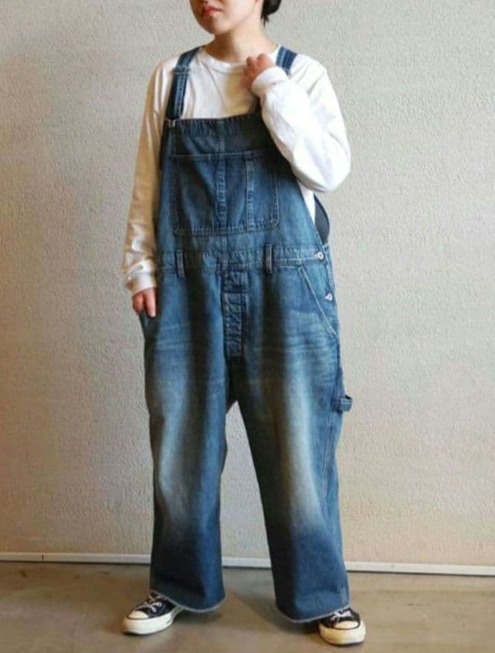 ジャーナルスタンダードラックス 110Z デニムオーバーオール 美品 日本製