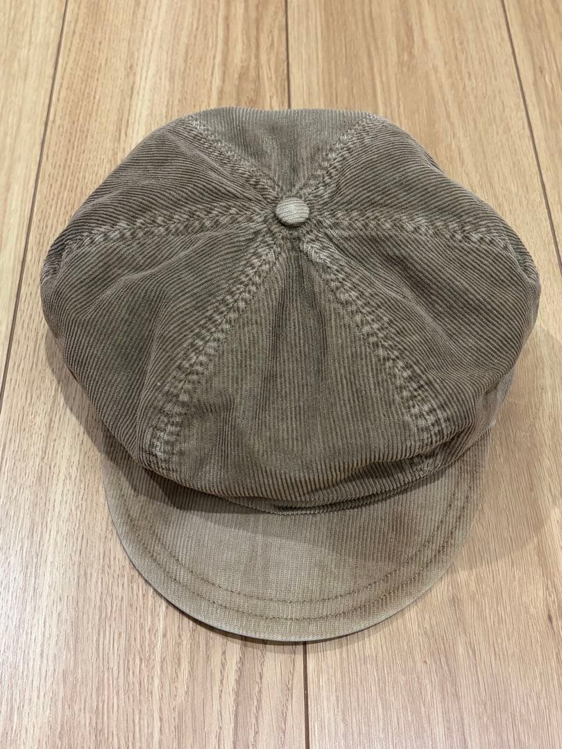 RRL ラルフローレン　細コーデュロイキャスケット ダブルアールエル帽子キャップ