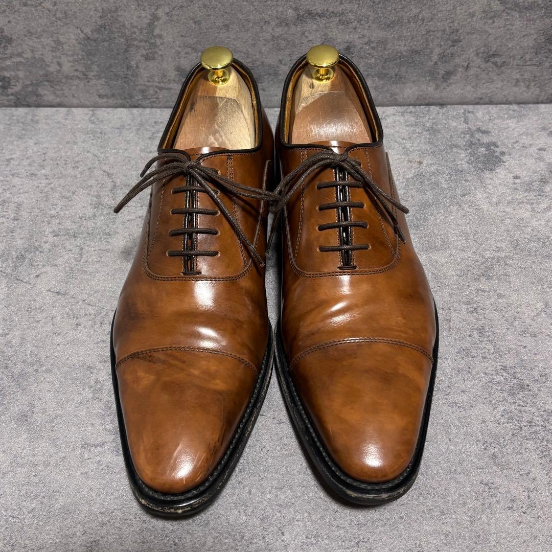 極美品　リーガル　ビジネスシューズ　315R ブラウン　キャップトゥ　2156