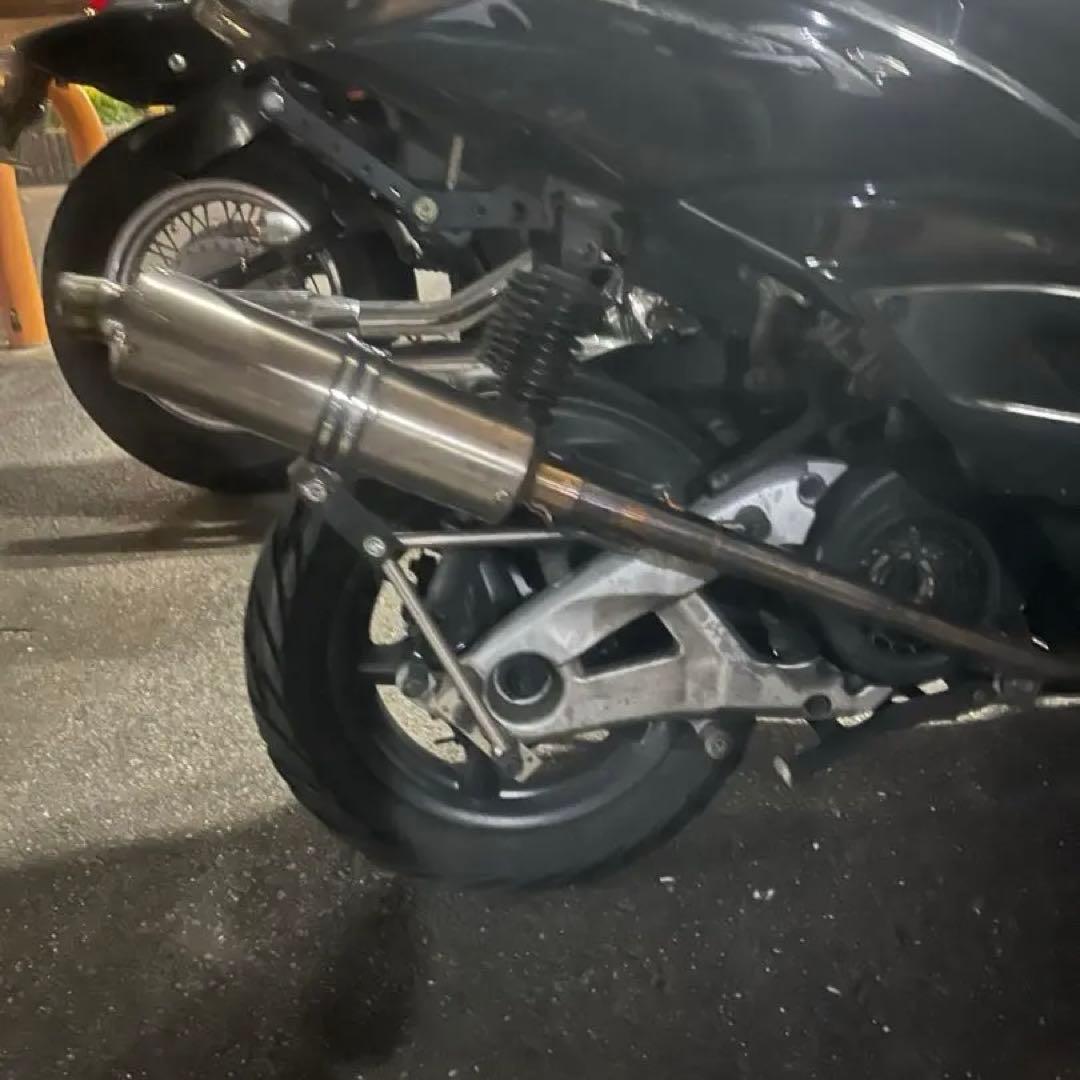 シグナスX用 油漢レーシングマフラー バル