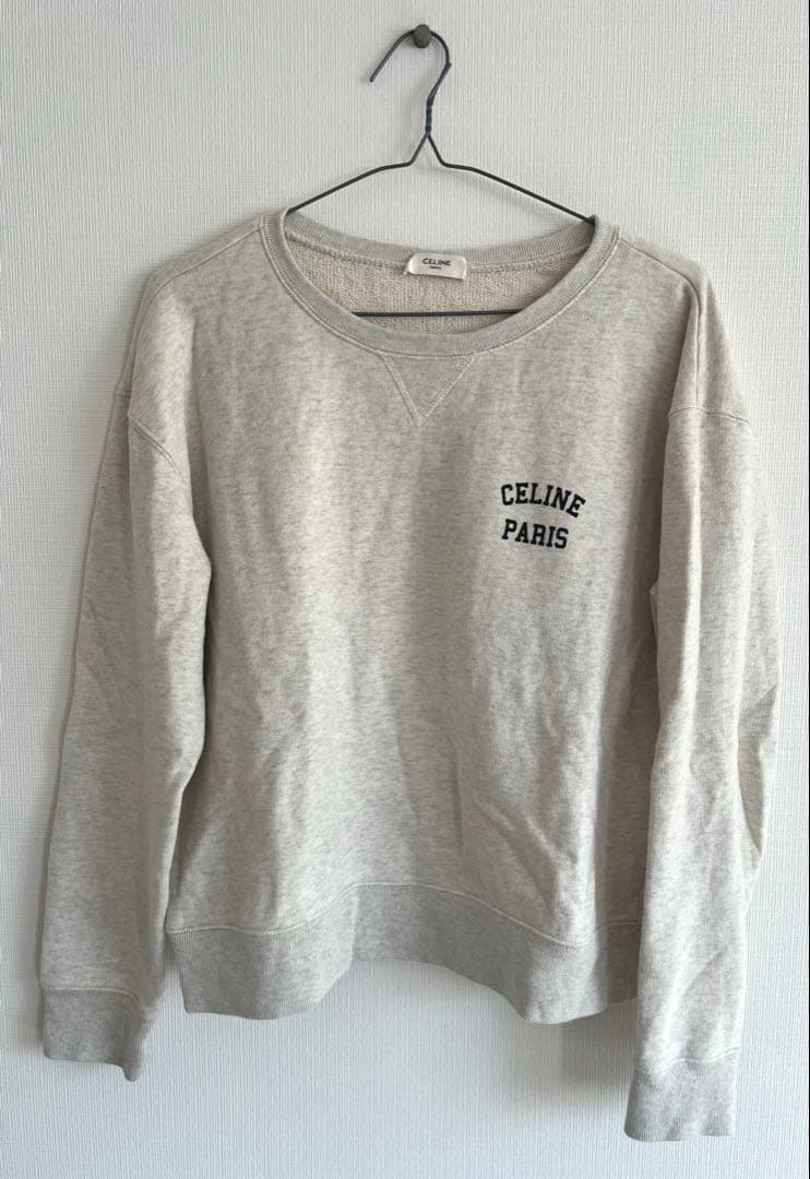 【1/12まで限定価格】 CELINE ロゴ スウェット