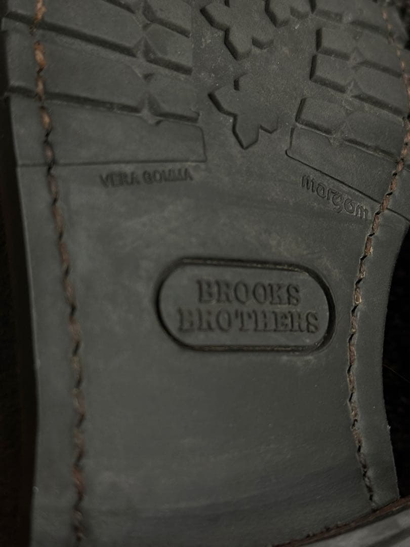 アメリカ製　ブルックスブラザーズ　プレーントゥ美品US8D 26cm