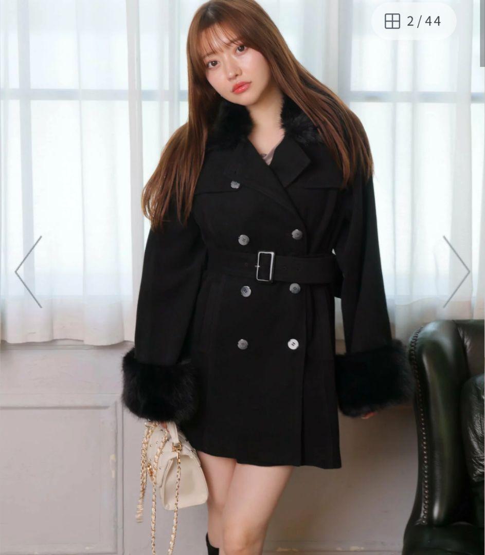 【LIP SERVICE】ケープライクフレアスリーブコート完売品