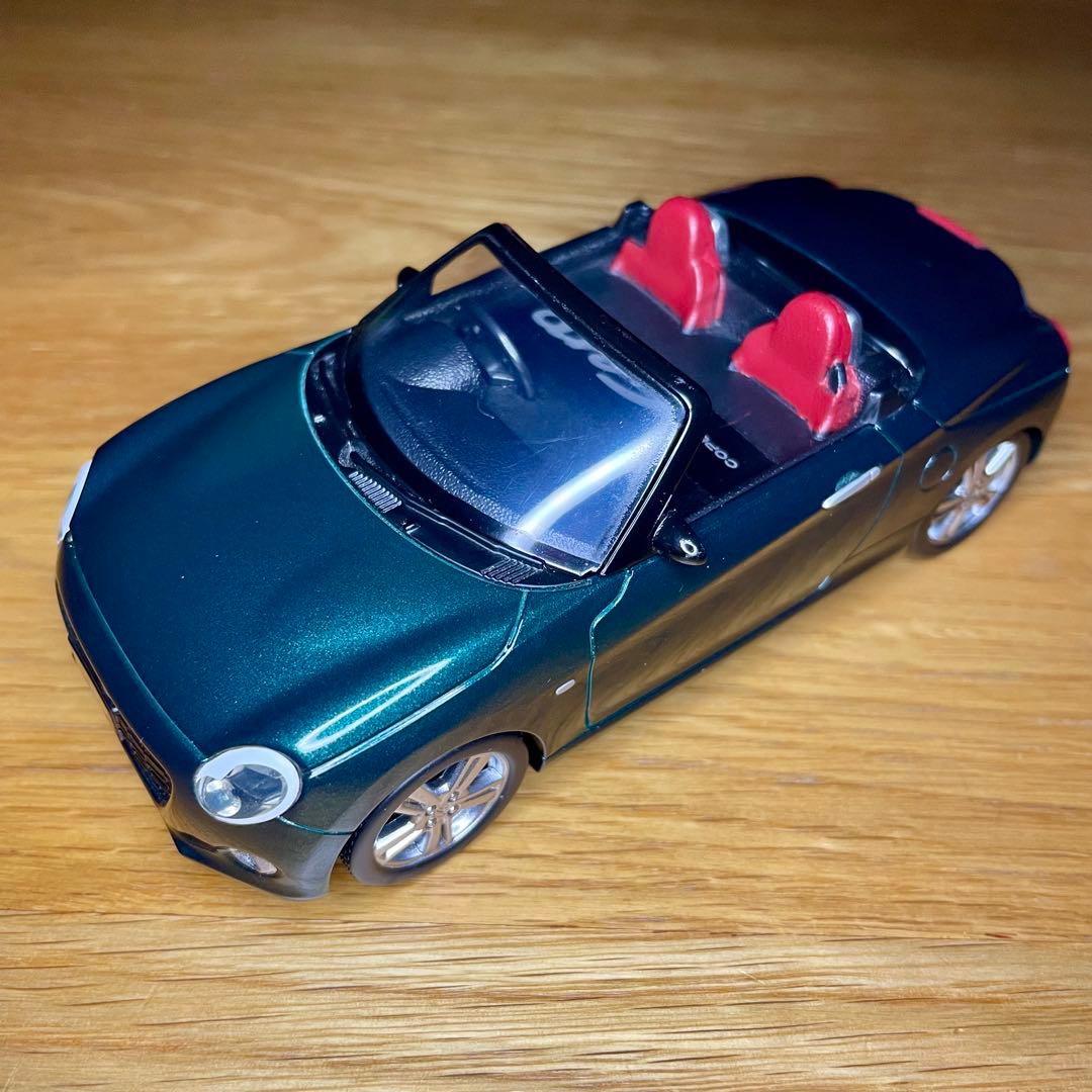ダイハツ コペン セロ グリーン プルバックカー ミニカー 緑