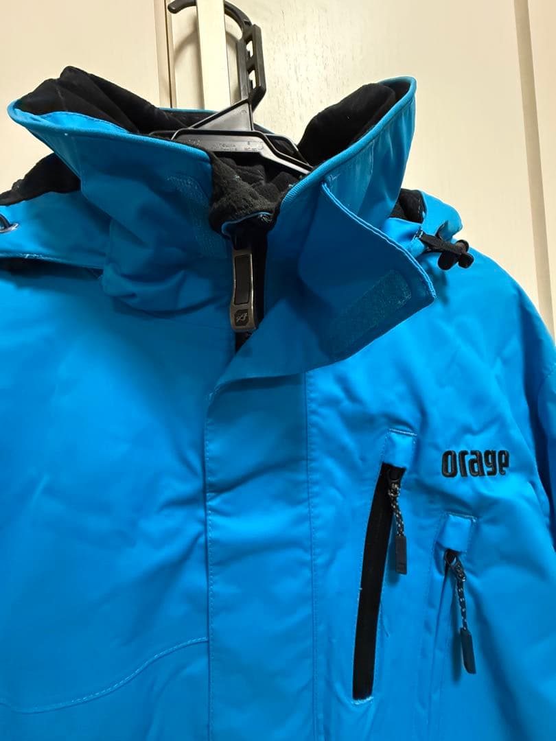 ORAGE オラージュ　skiウェア　Sサイズ　170㎝　ブルー　美品　M相当