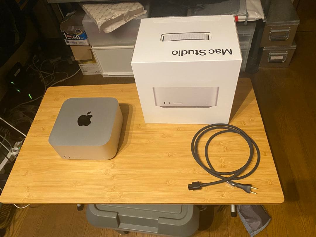 Mac Studio M1 Ultra 4TB 20コアCPU、64コアGPU