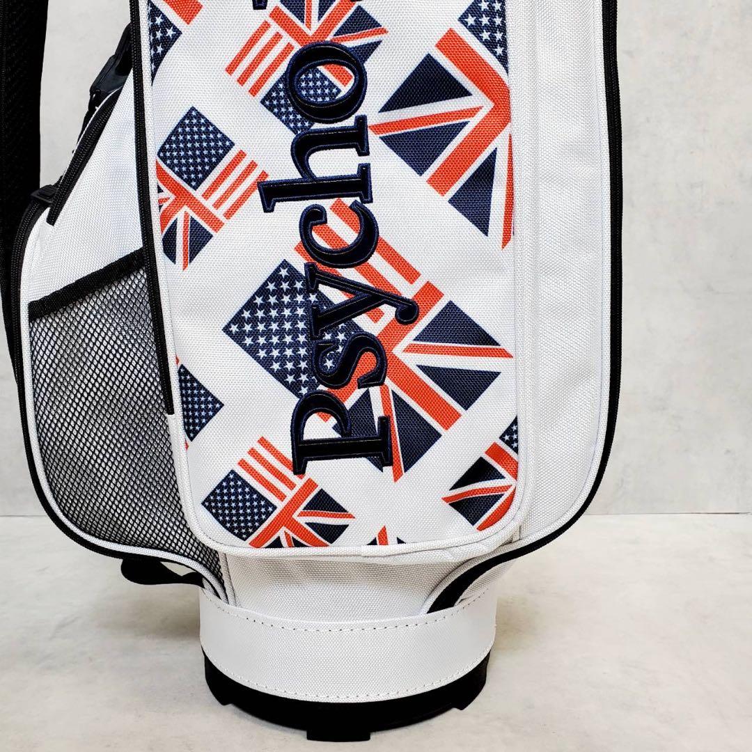 【極美品】サイコバニー ゴルフ キャディバッグ 9型 4分割 軽量モデル