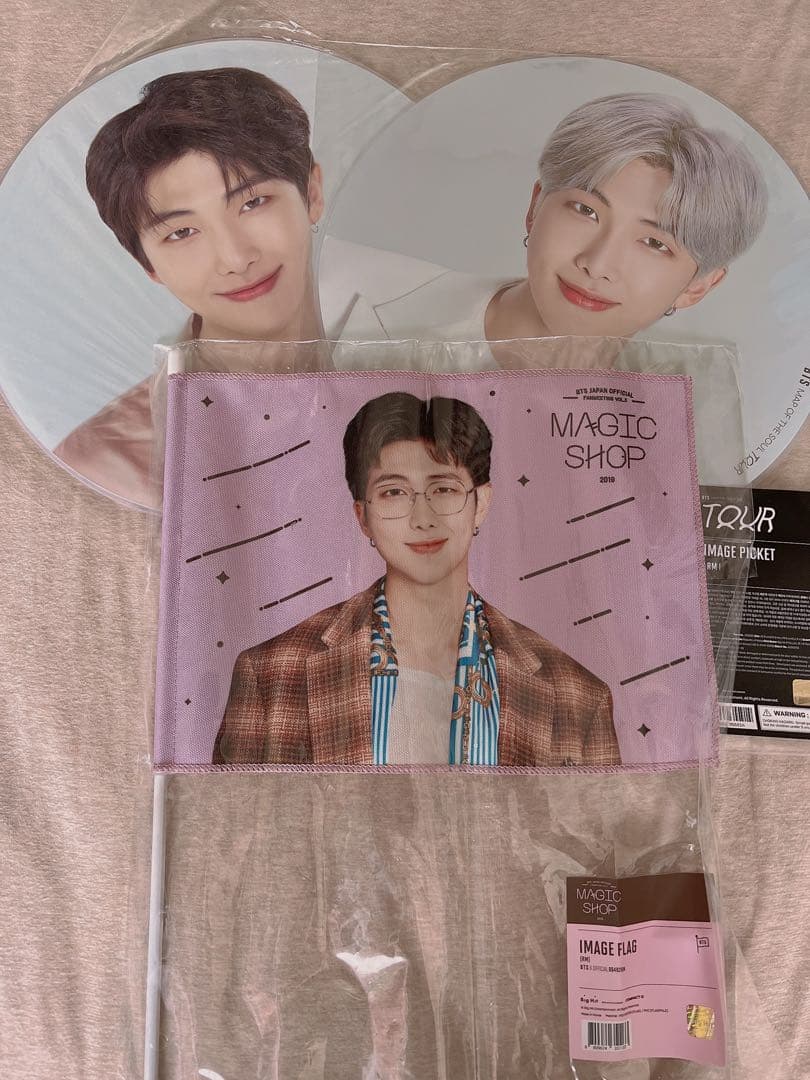 BTS ナムジュン RM うちわ ミニフォト