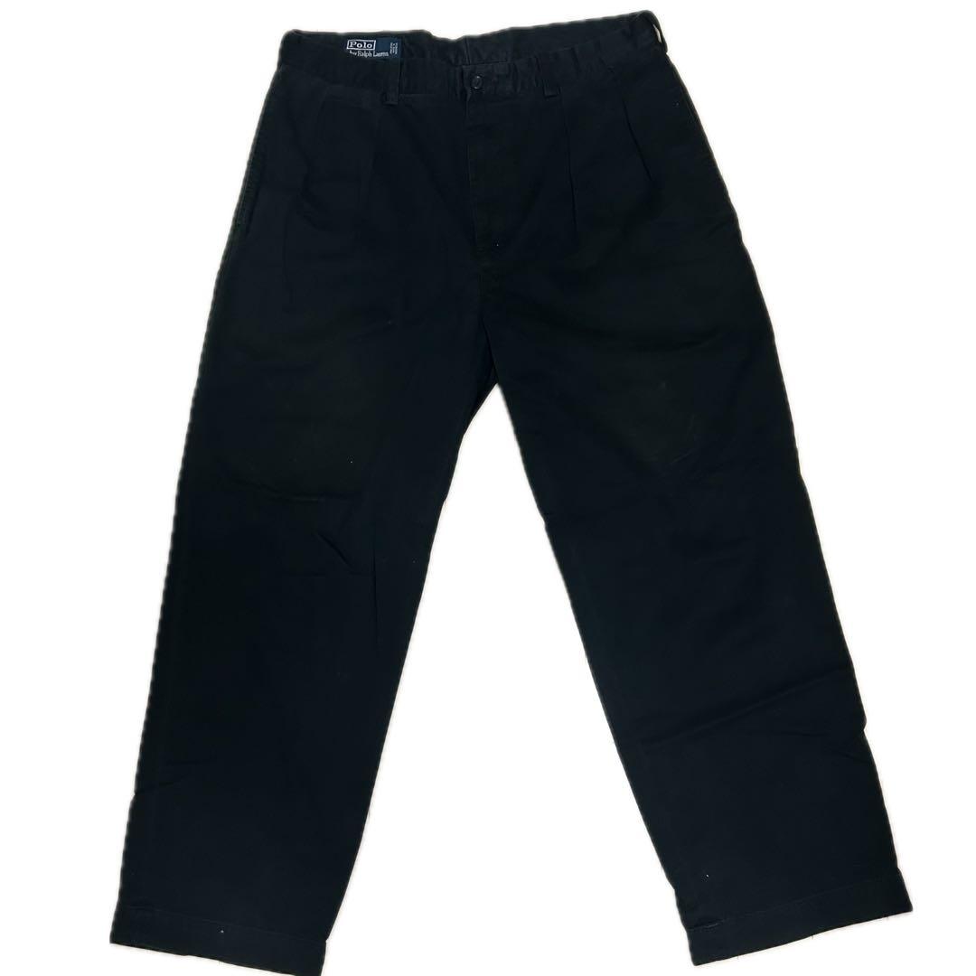 90s Ralph Lauren ポロチノ ブラック Andrew