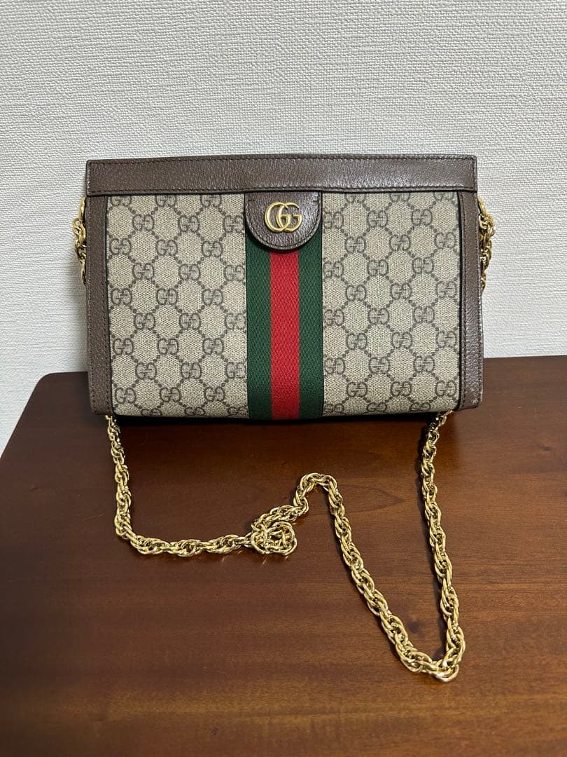 GUCCI オフィディア GGチェーンバッググッチ ミディアムショルダーバッグ