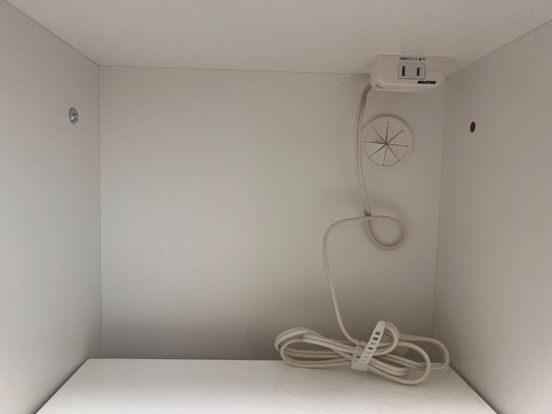 ニトリ　キッチンボード　リガーレ８０　ホワイト