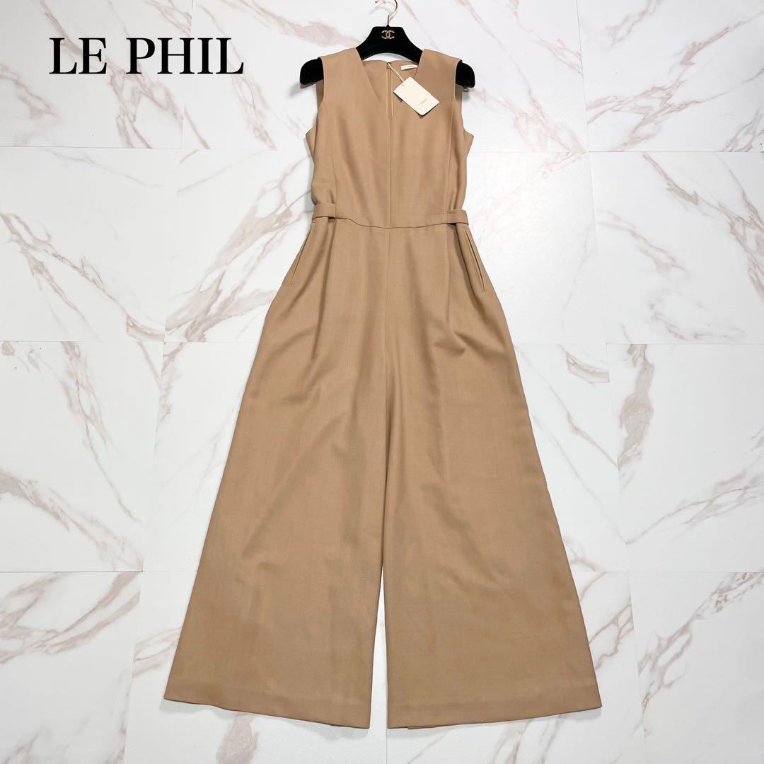 新品タグ付✨ルフィル オールインワン コンビネゾン ワイド ベージュS