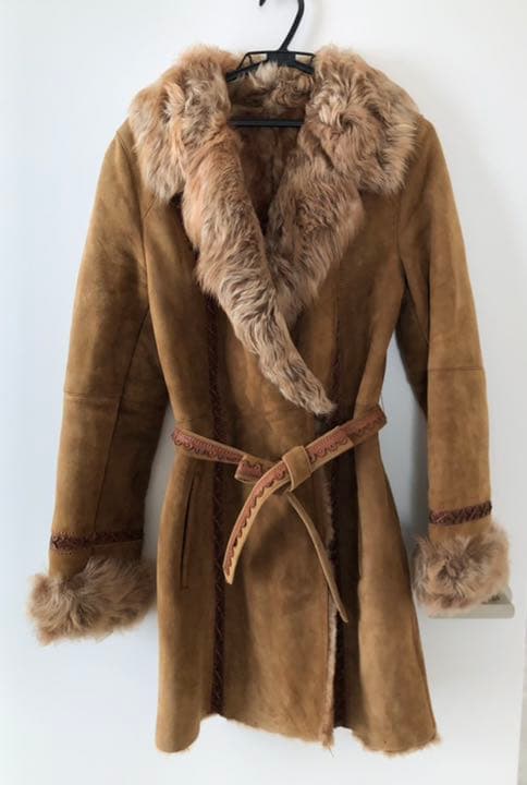 フランス製　ムートンコート