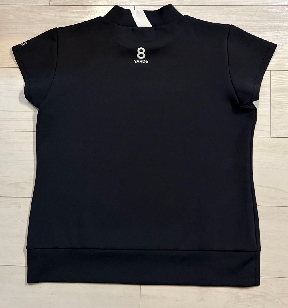 ハチヤーズ　レディース　ダンボールニット　モックネック　トップス　ウェア　L 黒