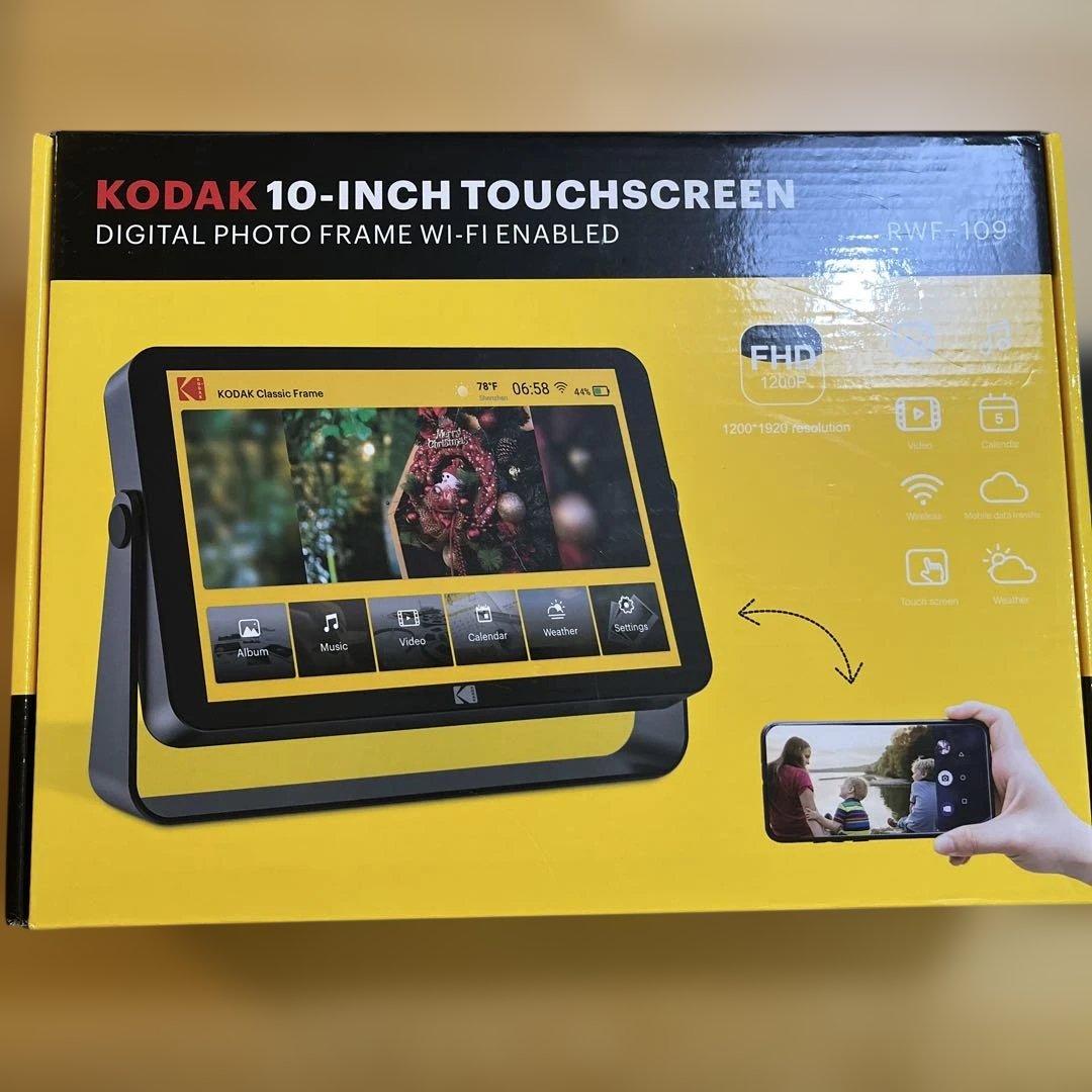 初期設定済み　動作確認済みKODAK 10インチ　タッチスクリーンRWF-109
