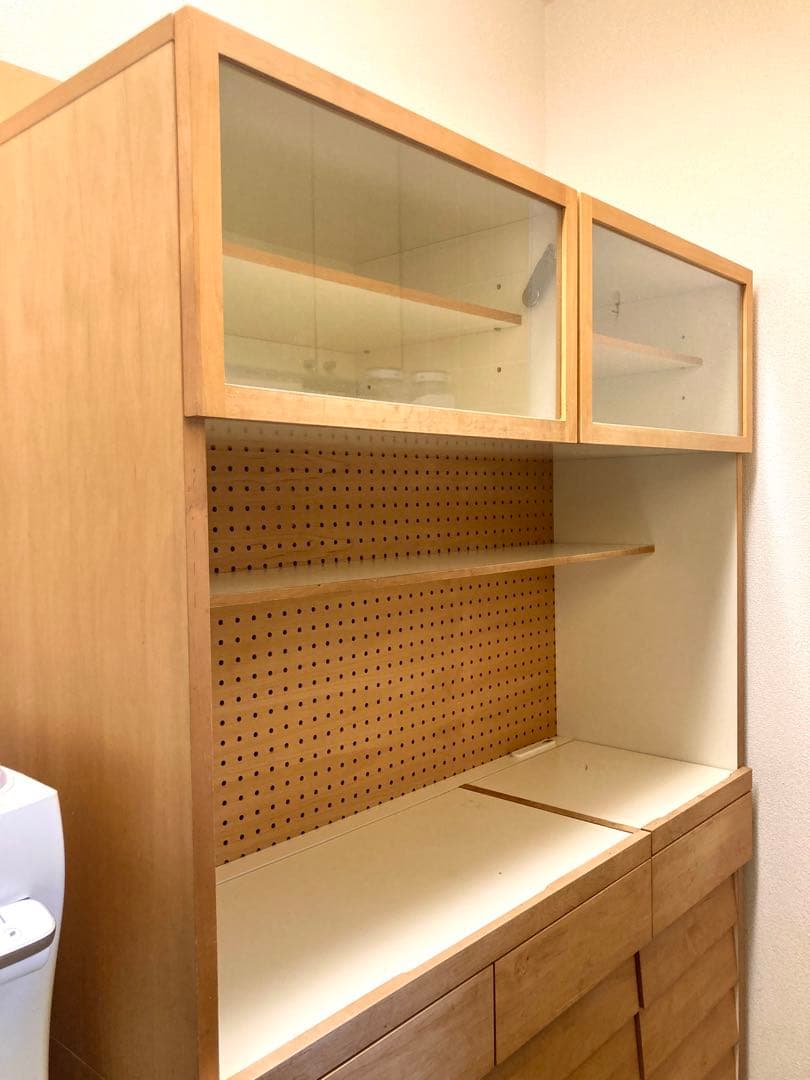 ウニコ　TUO 食器棚/キッチンカウンター　【配送に変更しました】