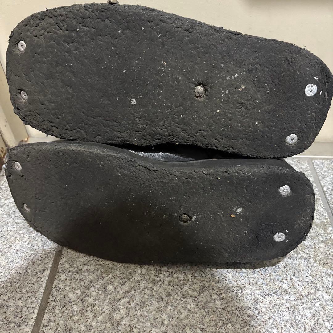 希少 NEWROCK レザー サイドジップ ブーツ 初期 ビンテージ 41